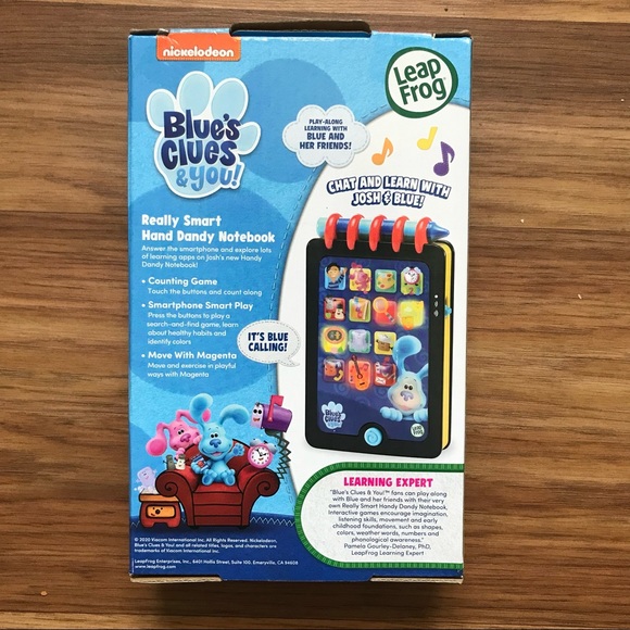 LeapFrog Toys Leapfrog Blues Clues Handy Dandy Notebook Poshmark